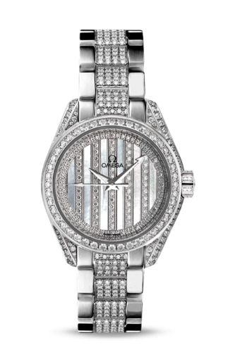Omega Seamaster Aqua Terra 150M Co-Axial 30 White Gold / Diamond / MOP / Bracelet